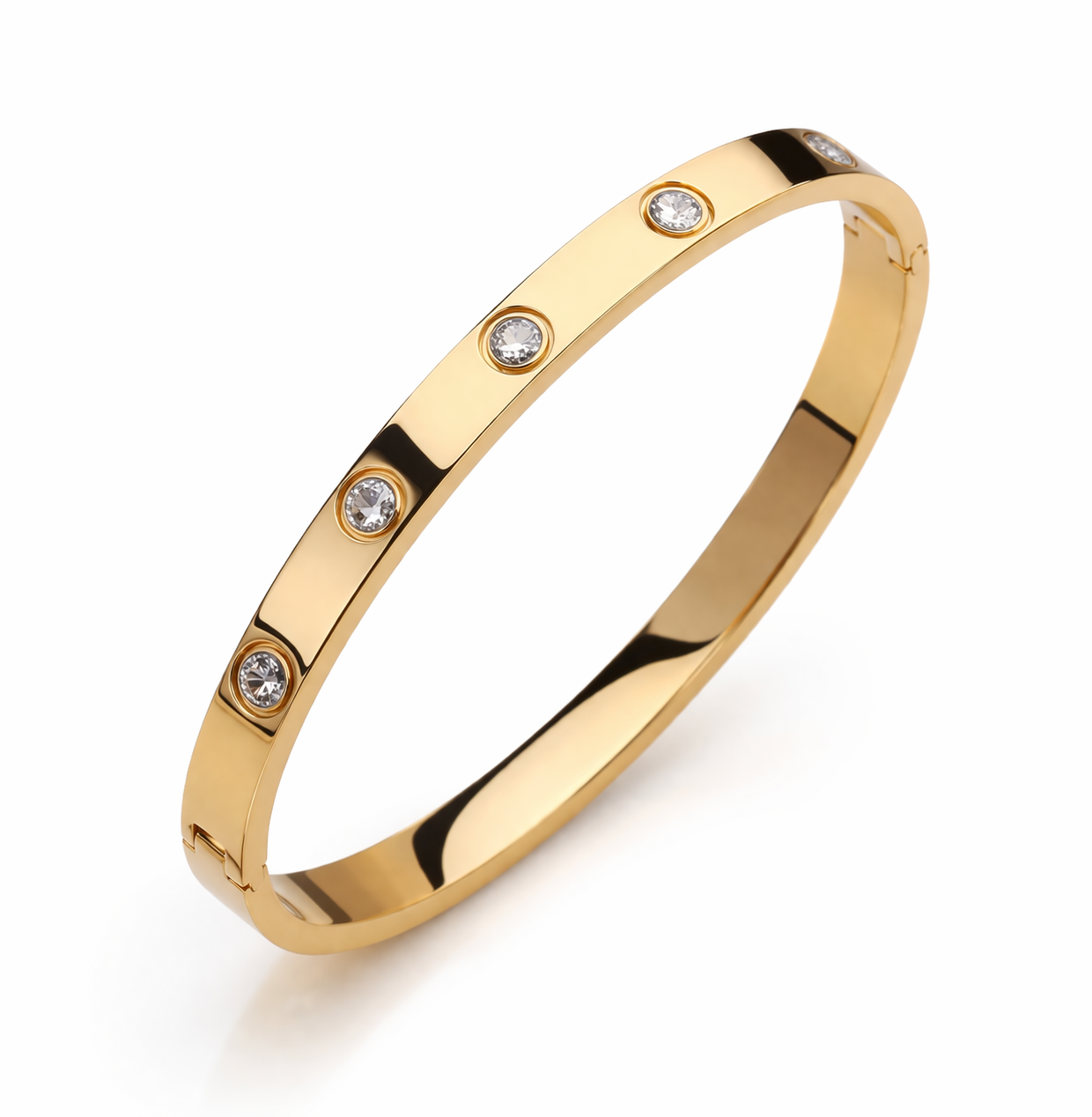 The Eternal Glow Linux | 18K Gold Finish Solitaire Edition