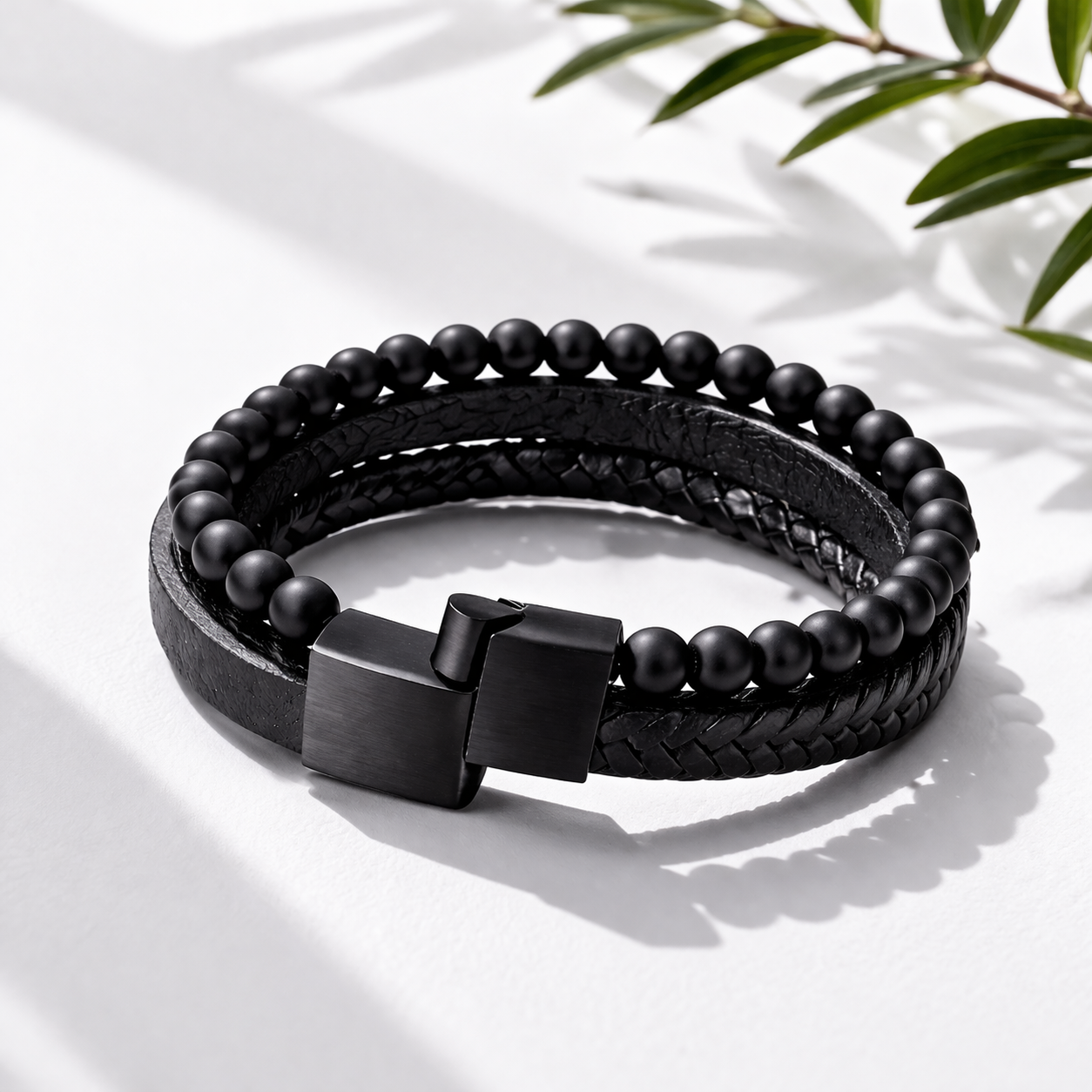 The Triple Threat Multi-Layer Stack | Onyx & Matte Black Edition