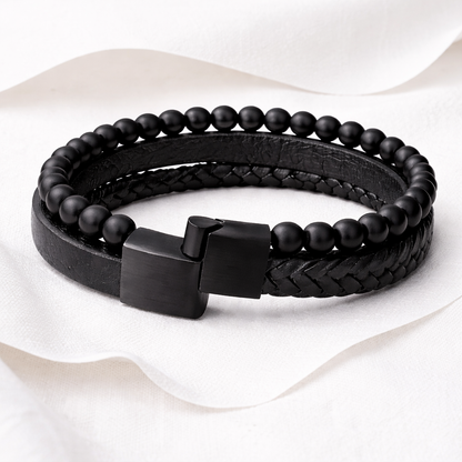 The Triple Threat Multi-Layer Stack | Onyx & Matte Black Edition