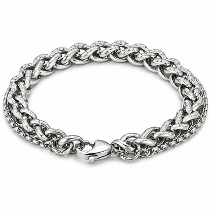 Luxe Silver Chain Bracelet