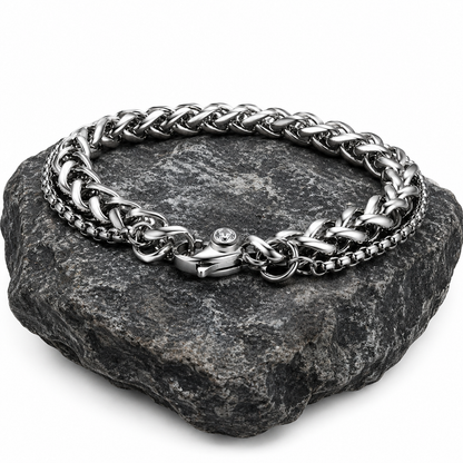 Luxe Silver Chain Bracelet
