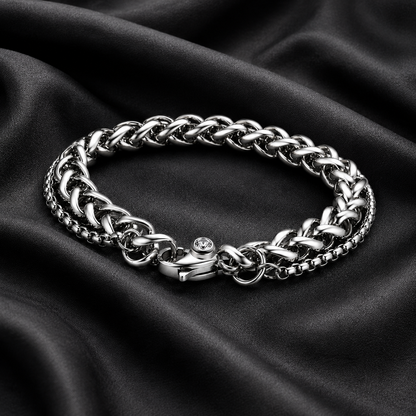 Luxe Silver Chain Bracelet