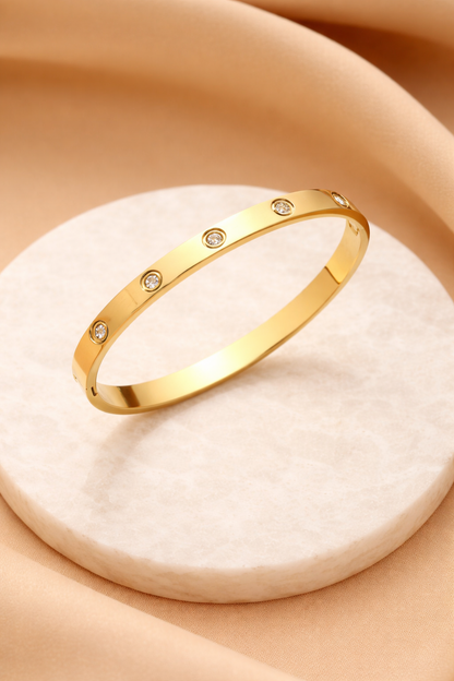 The Eternal Glow Linux | 18K Gold Finish Solitaire Edition