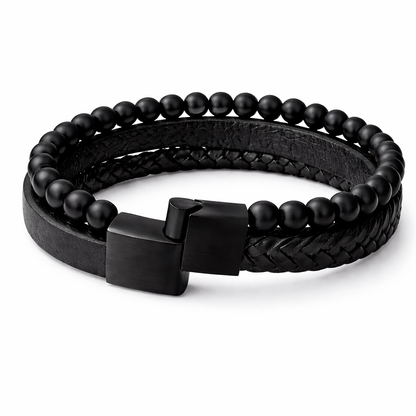 The Triple Threat Multi-Layer Stack | Onyx & Matte Black Edition
